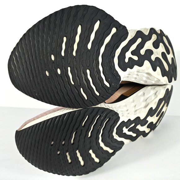 Nike React Infinity Run Flyknit Womens 10 Shoe Plum Fog Metallic Gold CD4372-500 - Picture 14 of 16